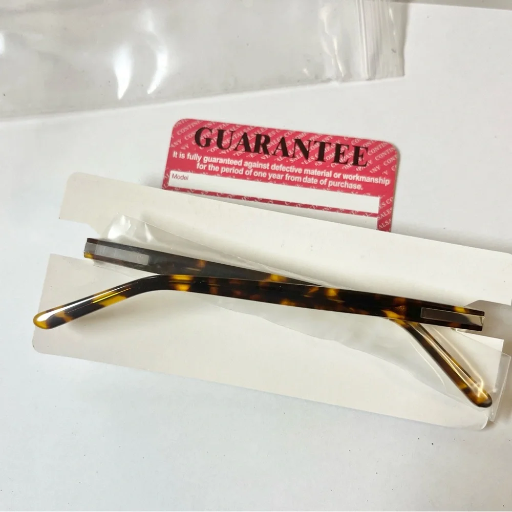 DaVinci Tortoise Shell Eyeglasses frames - non-prescription